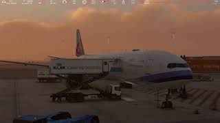 【MSFS】CAL073  TPE➝AMS  RCTP➝EHAM  桃園➝阿姆斯特丹  ARR [upl. by Rehptosirhc]