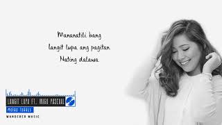 Moira Dela Torre amp Inigo Pascual  Langit Lupa  Lyrics Video [upl. by Citarella]