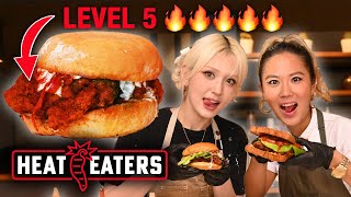 JEON SOMI Kitchen Takeover  Rating NYCs SPICIEST Chicken Sandwiches  Heat Eaters [upl. by Earlene]