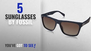 Top 10 Fossil Sunglasses 2018 Fossil Gradient Wayfarer Mens Sunglasses  FOS 3066S PJP [upl. by Nahpos]