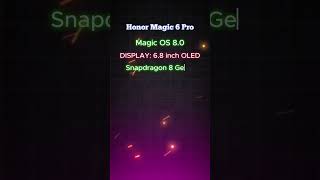 Honor Magic 6 pro Features [upl. by Skillern502]