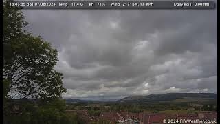 7 August 2024  Lochgelly WeatherCam Timelapse [upl. by Shields]