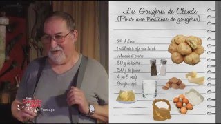 Recette  Les gougères de Claude  Les carnets de Julie  La carte des fromages [upl. by Phyllida591]