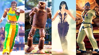 Tekken 8 DLC Legacy Outfits Showcase Vol3 ALL CHARACTERS [upl. by Treboh]