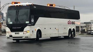 CIT Roussillon 2012 Prevost H345 81202 heading back to Delson after Rush hour From Brossard REM [upl. by Lil589]