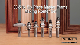 Easy Picture Frames with the Master FrameMaking Router Bit Set [upl. by Rennug822]