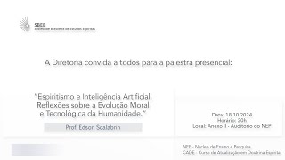 “Espiritismo e Inteligência Artificial” [upl. by Airlia]