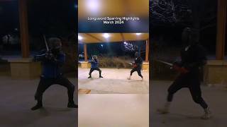 Longsword Sparring Highlights  March 24 [upl. by Oel49]