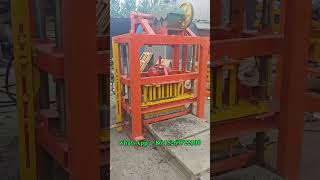 brick laying machine concrete hollow block moulding machine CHB block maker 6 8 inch blocks chb [upl. by Eldnar400]