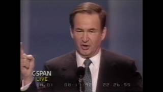 Pat Buchanan quotCultural Warquot speech [upl. by Ahsinauj]