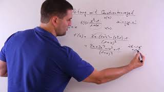 Ableitung mit Quotientenregel  Mathe by Daniel Jung [upl. by Akayas]