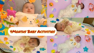 4Months baby Activities [upl. by Jenne]