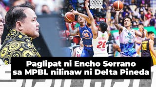 Why Encho Serrano left PBA for MPBL  Spinph [upl. by Giralda]