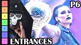 THE BEST WWE Entrances of RECENT ERA   Tier list  Part 6 [upl. by Junko]