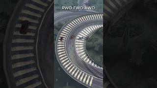 FWD AWD or RWD Race cars  Tuning Club Onlineshorts [upl. by Onibla339]