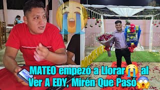 MATEO empezó a Llorar😭 en Plena Fiesta de EDY y DAYSI🥰 no Vas a Creer Que Le Pasó💔😭😭 [upl. by Buckels]