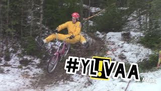 PDA Bicycle Rally 2017  SS15  Crashes amp Action YLVAA Media [upl. by Falo944]