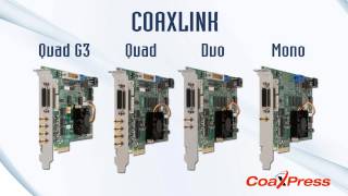 Coaxlink series Ultimate in performance with superior value CoaXPress frame grabbers [upl. by Yrtnahc]