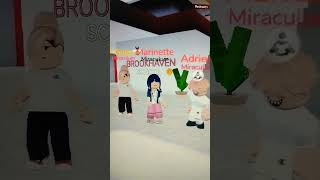 Miraculum z Adrienem i Chloe 🐈‍⬛🐝🐞 ItzzBrajanix roblox miraculum [upl. by Nilekcaj]