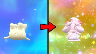 Pokemon Scarlet and Violet  How to Evolve Milcery into Alcremie [upl. by Madoc]