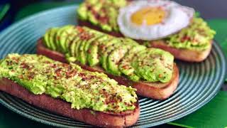 AVOCADO TOAST Best Simple Recipe [upl. by Hartnett]