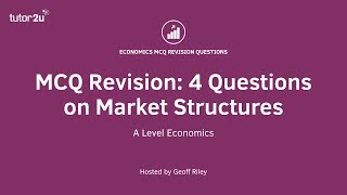 MCQ Revision 4 Questions on Market Structures [upl. by Arikal]