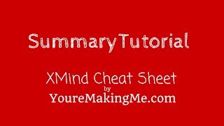 XMind Summary Tutorial [upl. by Isaak]