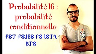 Probabilité 16  probabilité conditionnelle s2lafac adnantaalim [upl. by Oniger586]