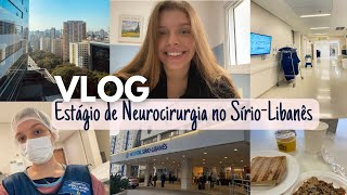 Med Vlog  Estágio de neurocirurgia no SírioLibanês  visita no HC FMUSP [upl. by Suez]