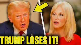 Trump SNAPS LOSES IT In Kellyanne Interview Gone WRONG [upl. by Ziana524]