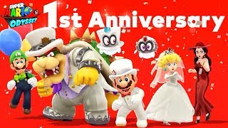 Super Mario Odyssey  1st Anniversary Event All 39 Pixel Toads amp Luigis [upl. by Lang]