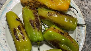 Yummy Stuffed Green Peppers Recipe indianfood [upl. by Ydne628]