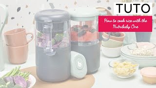 HOW TO COOK RICE WITH THE NUTRIBABY ONE [upl. by Christabel495]