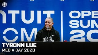 Tyronn Lue  2023 MEDIA DAY  LA Clippers [upl. by Sakovich]