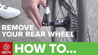 How To Remove And Replace Your Rear Wheel [upl. by Steinman]