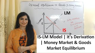 ISLM Model  its Derivation  Money Market amp Goods Market Equilibrium [upl. by Chon]