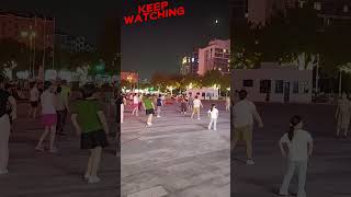 Daily Dose of China Group Dancing at Night in Malls Culture Exercise Dance Music Community [upl. by Aliza816]