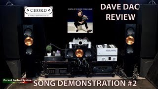 Chord Electronics DAVE Review  Bass Quality Demonstration Video 2 HiFi Dac Pre Amplifier high end [upl. by Otnas203]