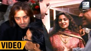 Sanjay Dutts Rare Footage  Partying With Bal Thackeray And Bollywood Celebs [upl. by Topper]