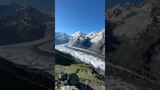 Aletsch Glacier Research Cabin switzeland [upl. by Ahsytal]