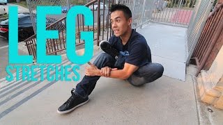 How to Stretch  Leg Stretches  Warming up amp Preventing Injuries [upl. by Dnarb849]