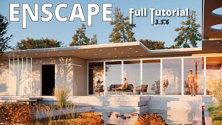 ENSCAPE For SketchUp Full Beginners Tutorial Complete Guide [upl. by Raila]