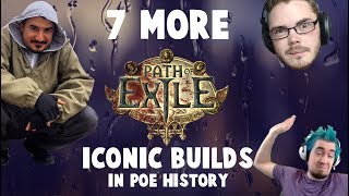 7 MORE ICONIC BUILDS in PoE History 20112018 [upl. by Trocki]