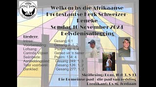 SchweizerReneke AP Kerk 10 November 2024 [upl. by Marjana]