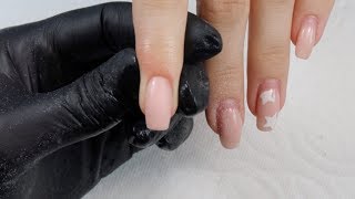 Prep amp Fill Gel Nails wSerenity  Luminary Nail Systems  Gel Overlay Application [upl. by Eniretak753]