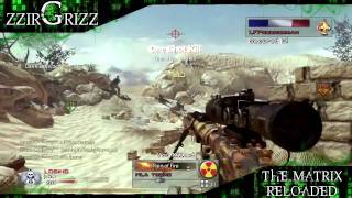 zzirGrizz The Matrix Reloaded MW2 Montage Part 2 [upl. by Ilanos]