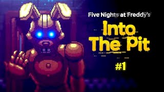 DIVING INTO THE ⚠️ B A L L S ⚠️  Five Nights at Freddys Into The Pit 1 [upl. by Clawson252]