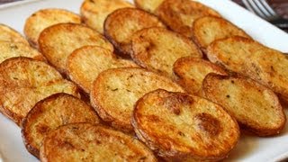 Cottage Fries  Easy OvenFried Potato Rounds [upl. by Elin]