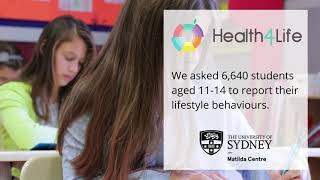 Video summary Lifestyle risks for chronic disease among Australian adolescents [upl. by Eniamrahs]