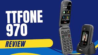 TTFone 970 Review  A Smart Flip Phone [upl. by Magen]